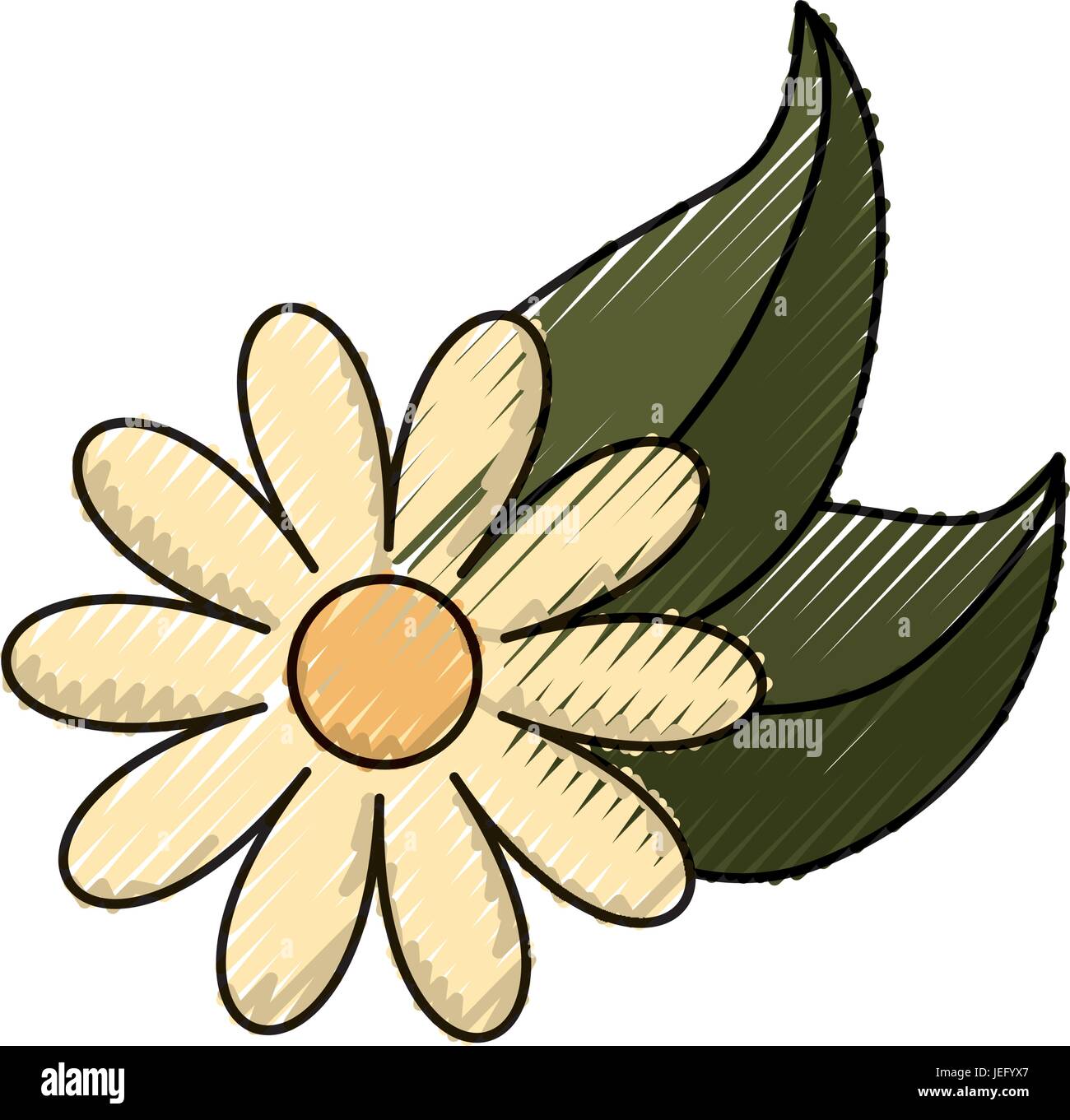 isolated cute flower Stock Vector Image & Art - Alamy