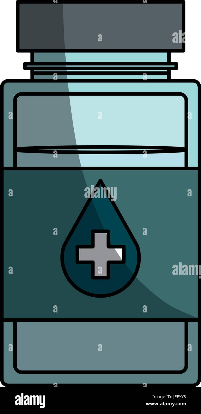 isolated medicine liquid bottle Stock Vector Image & Art - Alamy