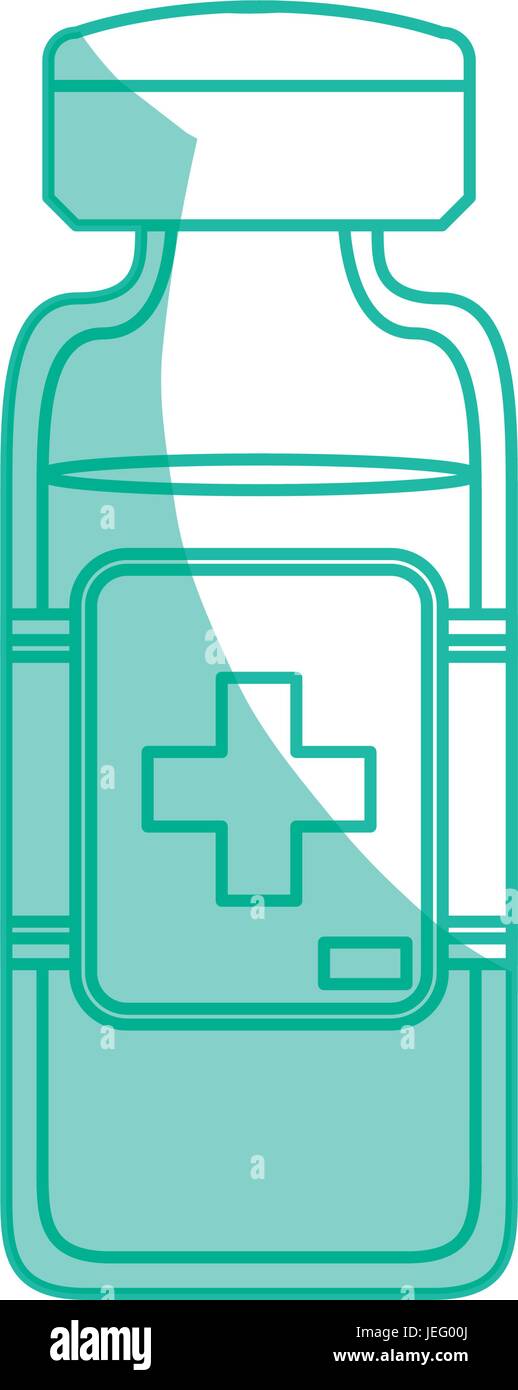 isolated medicine liquid bottle Stock Vector Image & Art - Alamy
