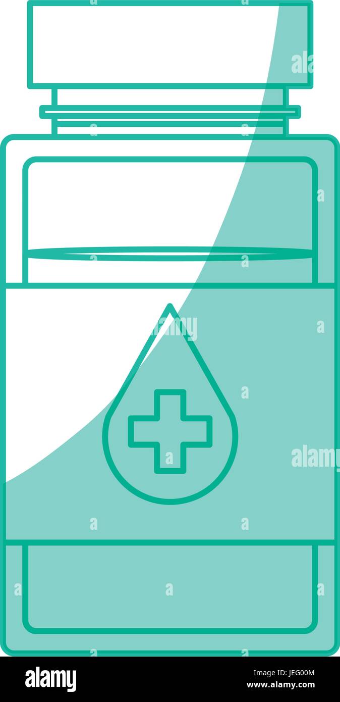 isolated medicine liquid bottle Stock Vector Image & Art - Alamy