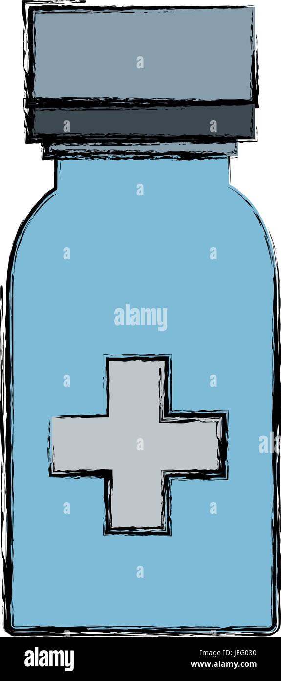 isolated medicine liquid bottle Stock Vector Image & Art - Alamy