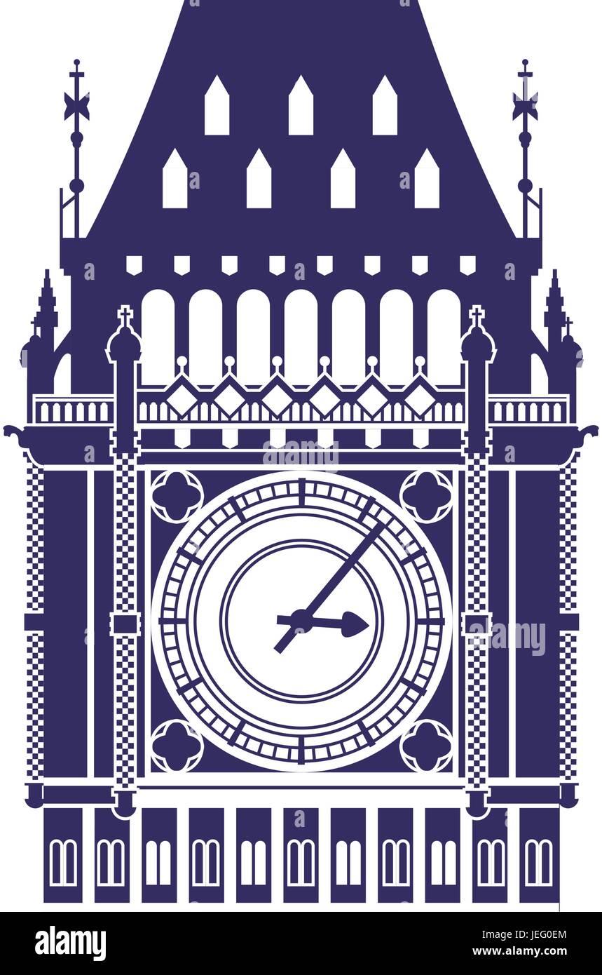 Big ben clock Stock Vector Image & Art Alamy