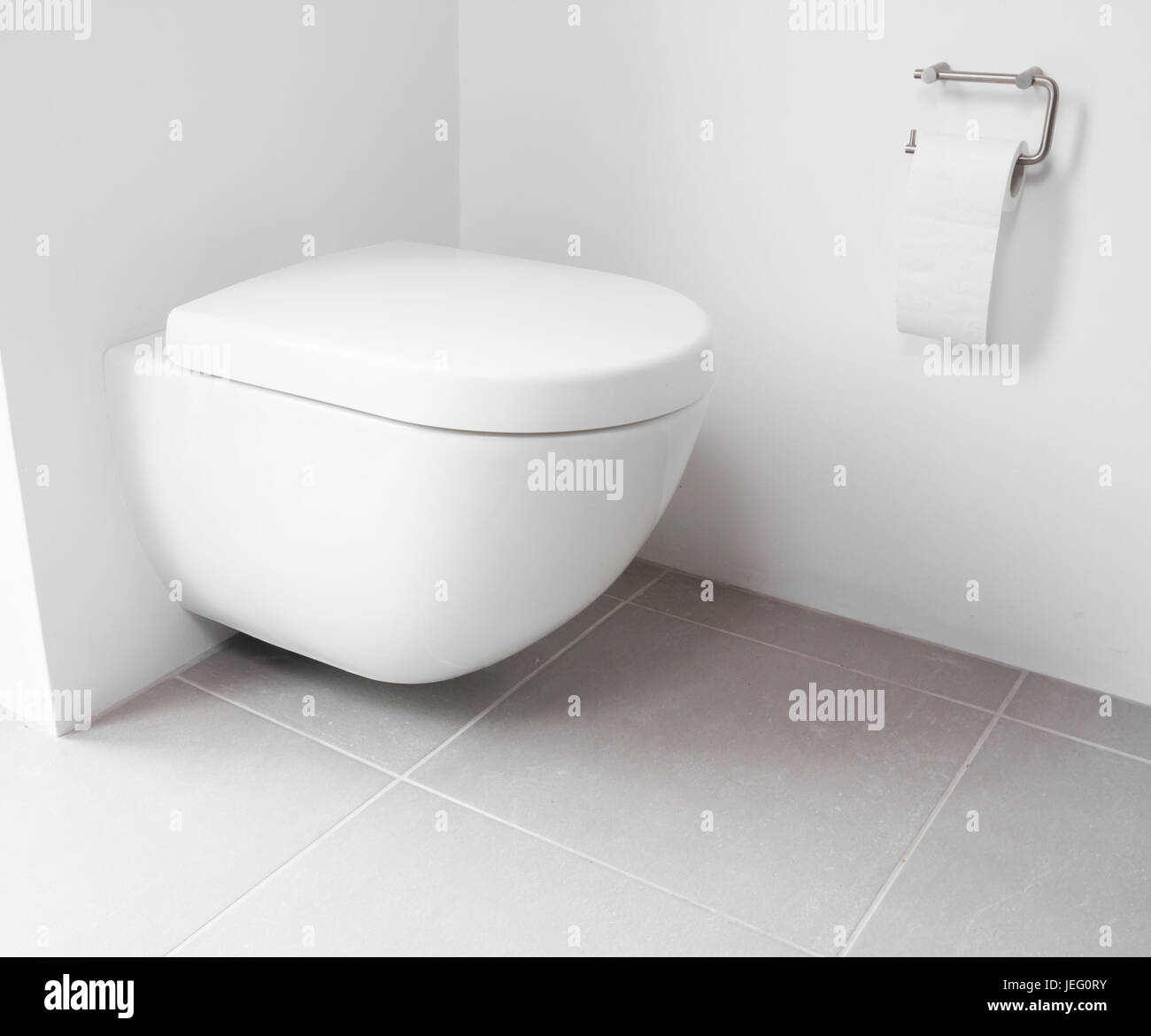 Wall hung toilet hires stock photography and images Alamy
