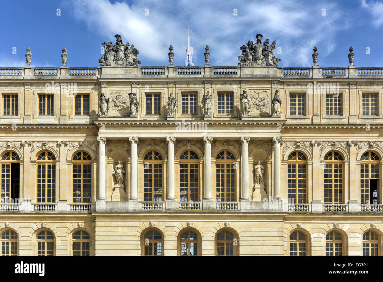 The famous Palace of Versailles in France Stock Photo - Alamy