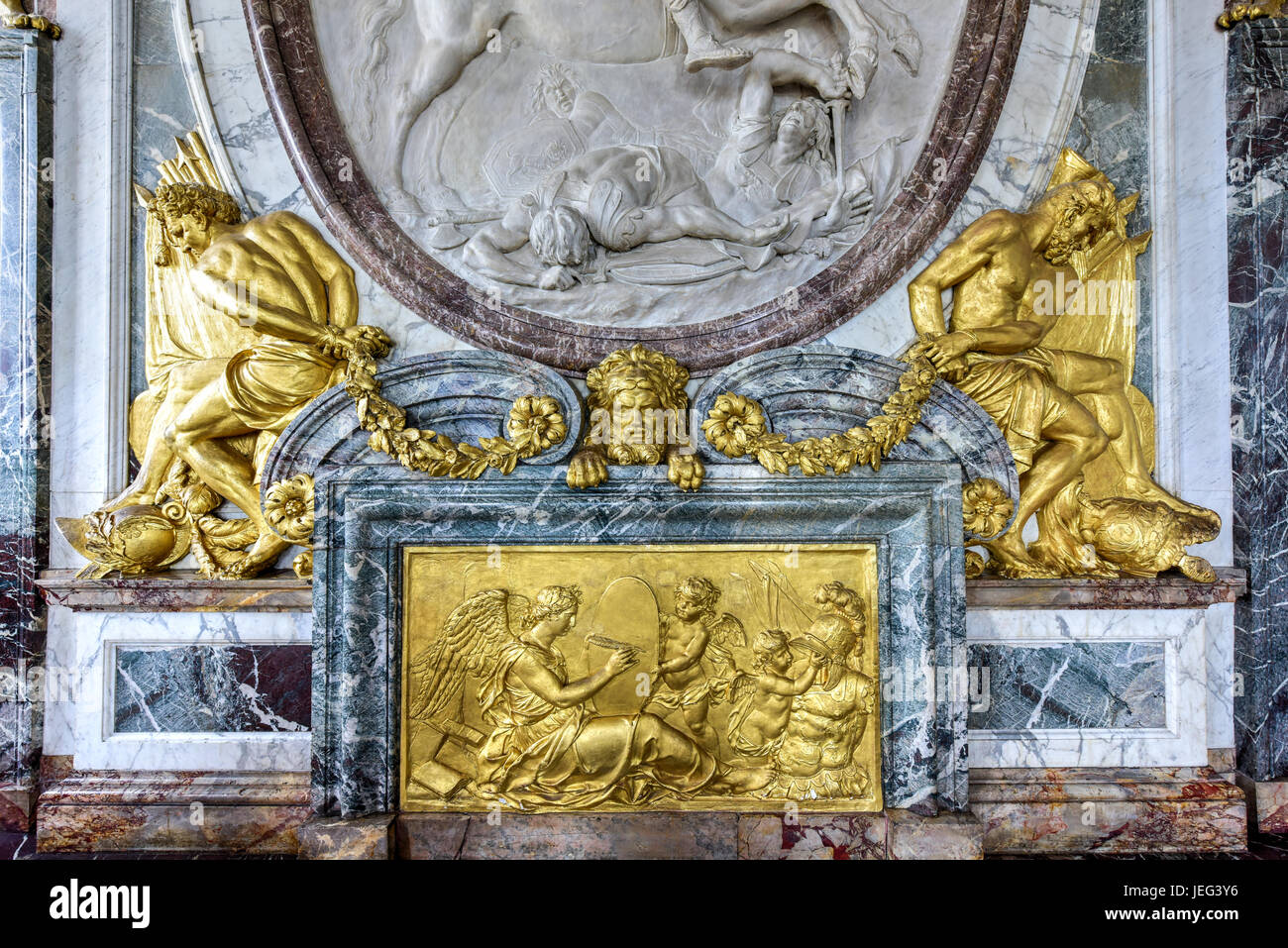 The War Room in the Palace of Versailles in France Stock Photo - Alamy