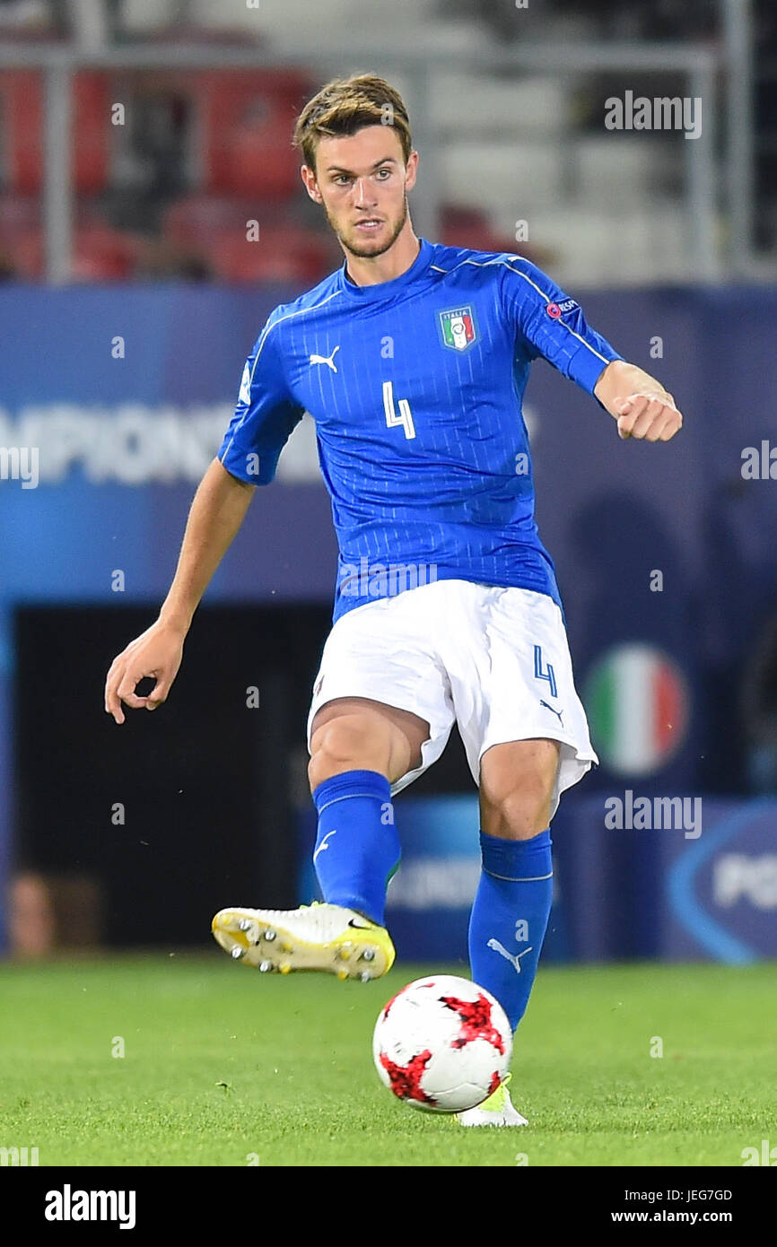 Daniele Rugani during the UEFA European Under-21 match between Italy ...