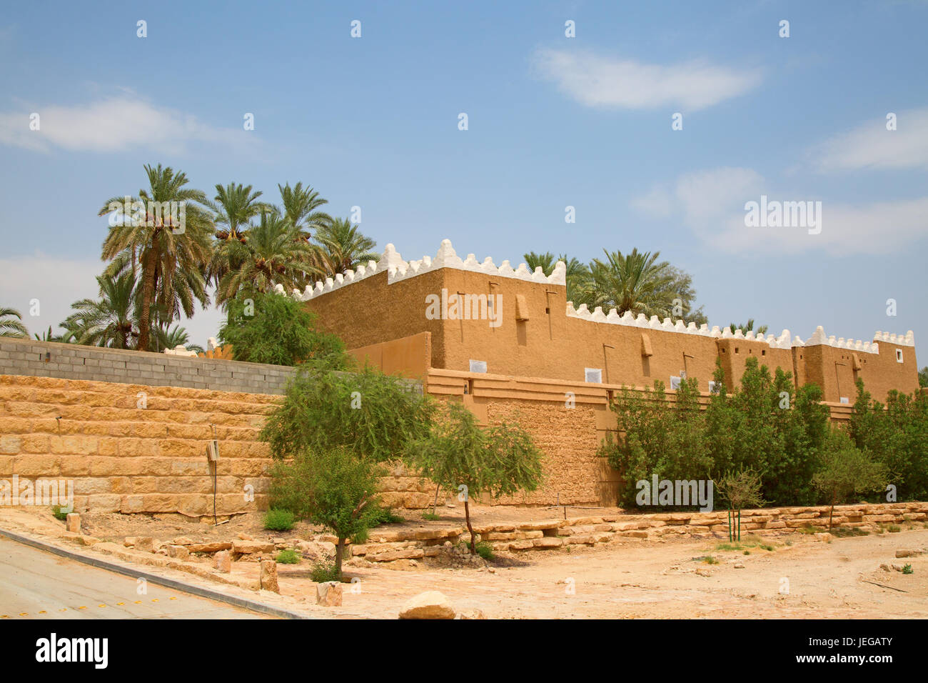 Streets of the old city Diriyah near Ar Riyadh, Kingdom of Saudi Arabia ...