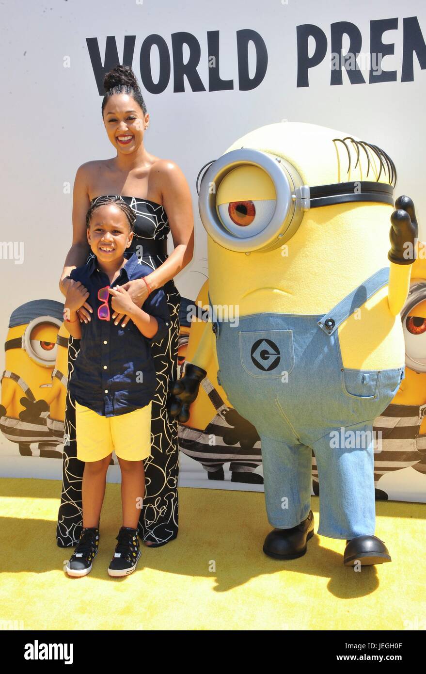 Los Angeles, USA. 24th June, 2017. Tia Mowry, Cree Taylor Hardrict at