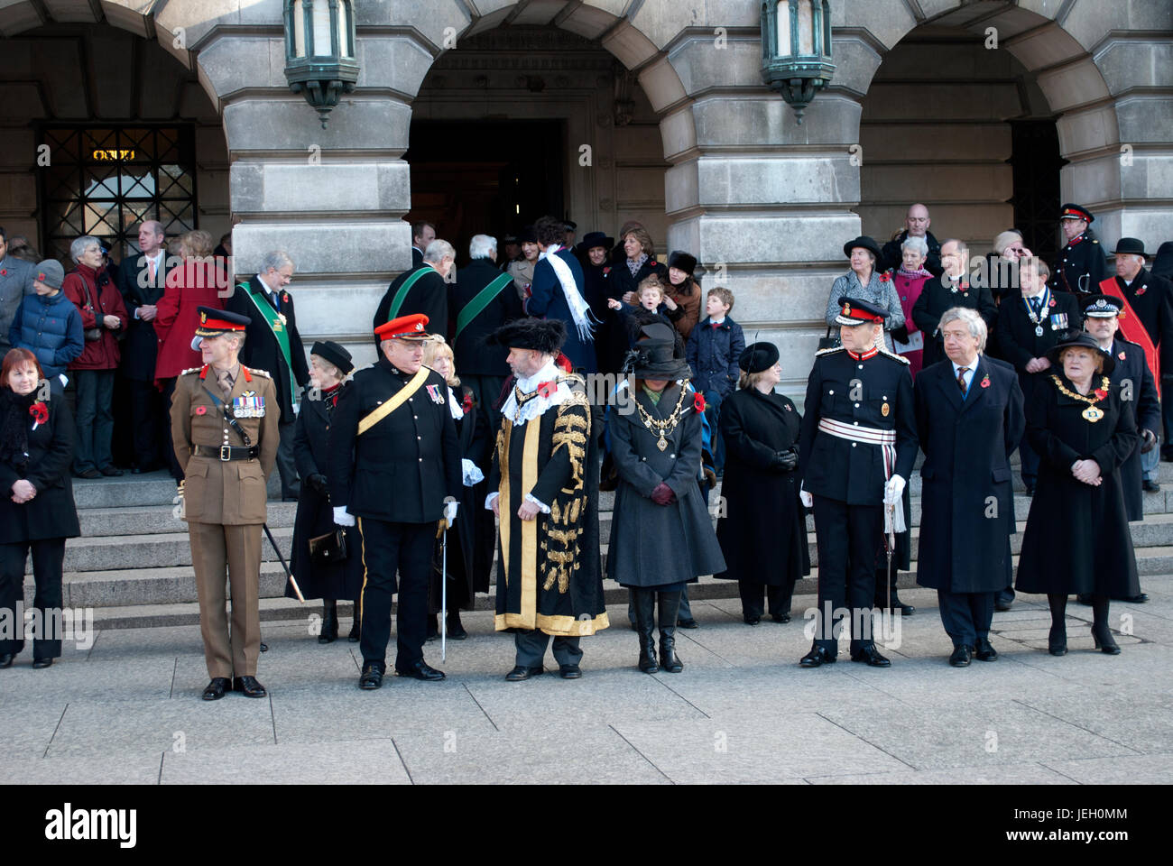 Remembrance Sunday Parade In Nottingham Stock Photo Alamy Remembrance sunday parade in nottingham stock photo alamy