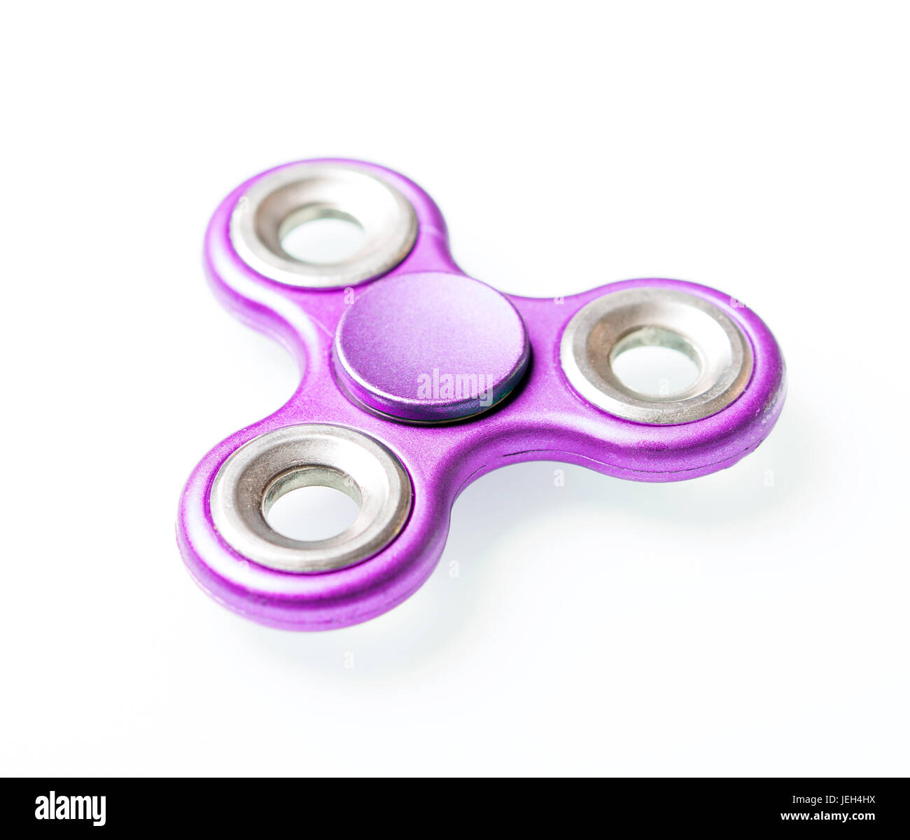 colored spinner on a white background Stock Photo