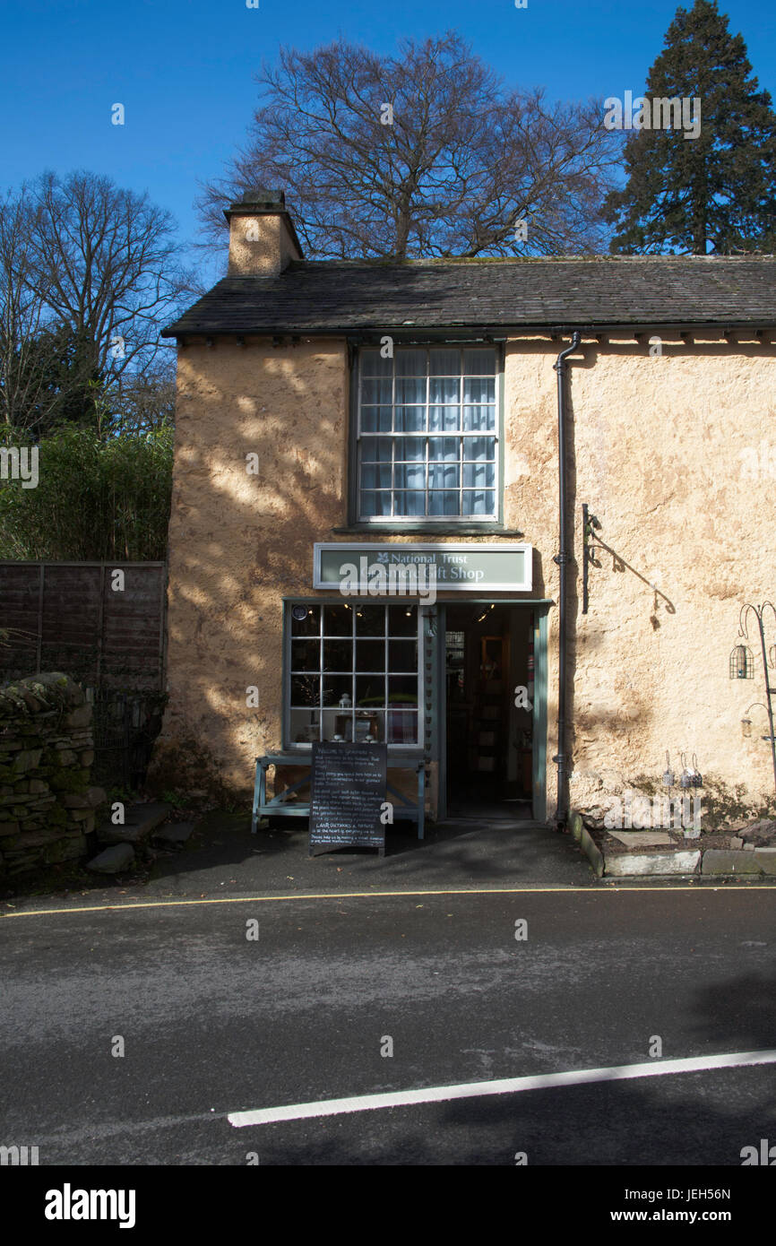The National Trust Shop in Grasmere The Lake District Cumbria England