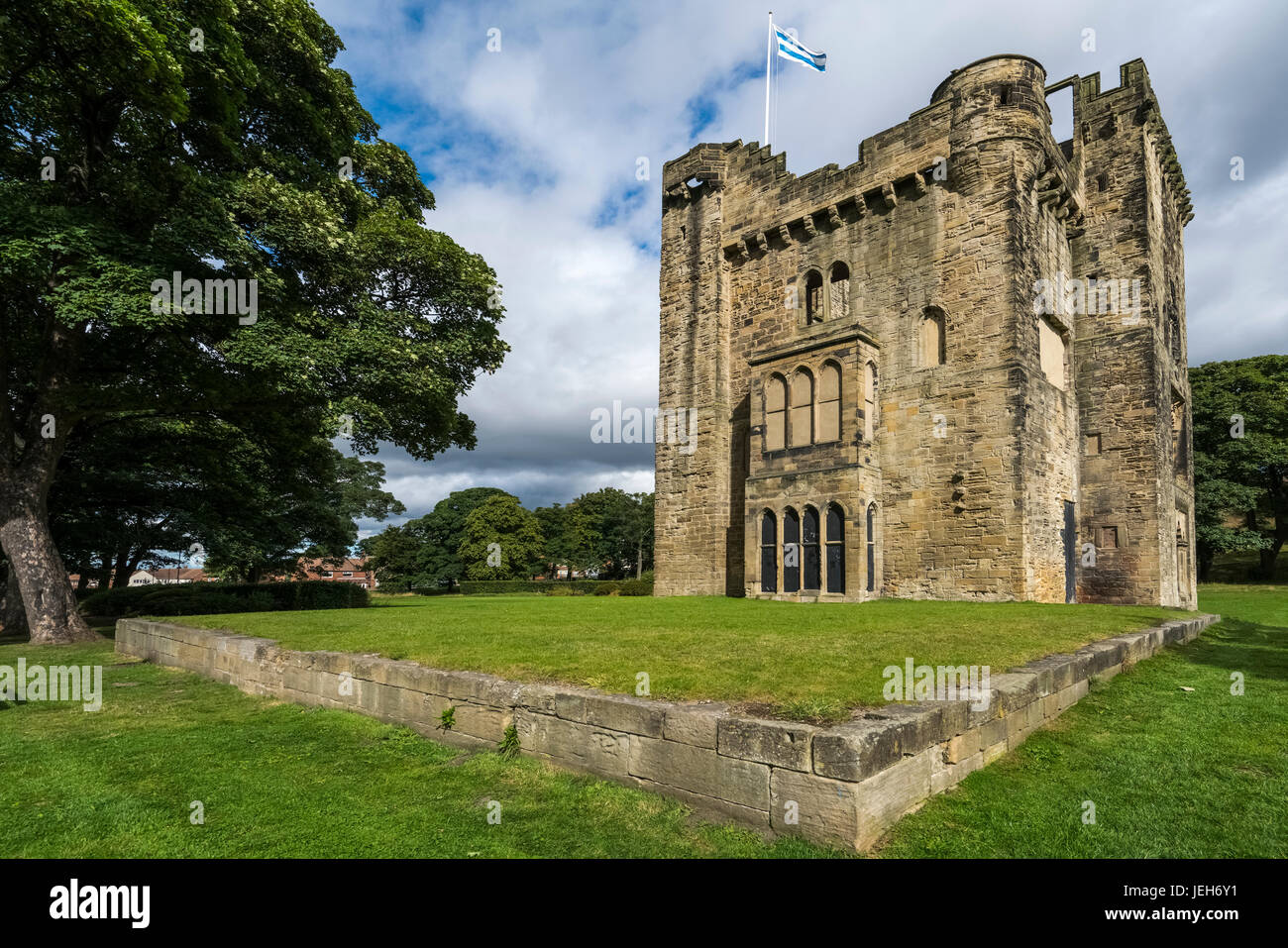 Hylton Castle; Sunderland, Tyne and Wear, England Stock Photo Alamy