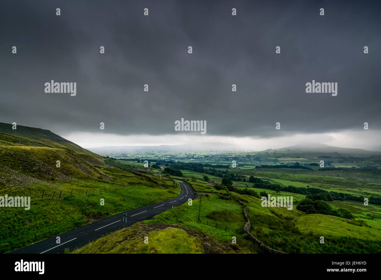 Dark Cloud Over Road High Resolution Stock Photography and Images - Alamy