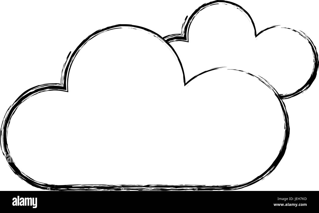 figure clouds to naural weather icon Stock Vector Image & Art - Alamy
