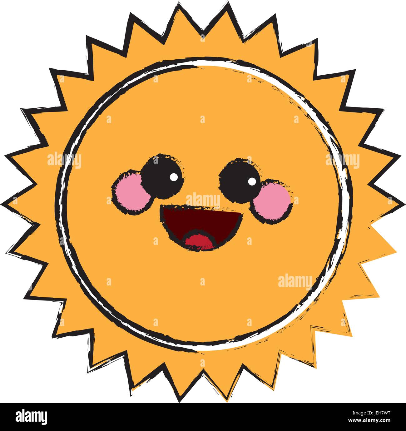 hot emoji face character icon Stock Vector Image & Art - Alamy