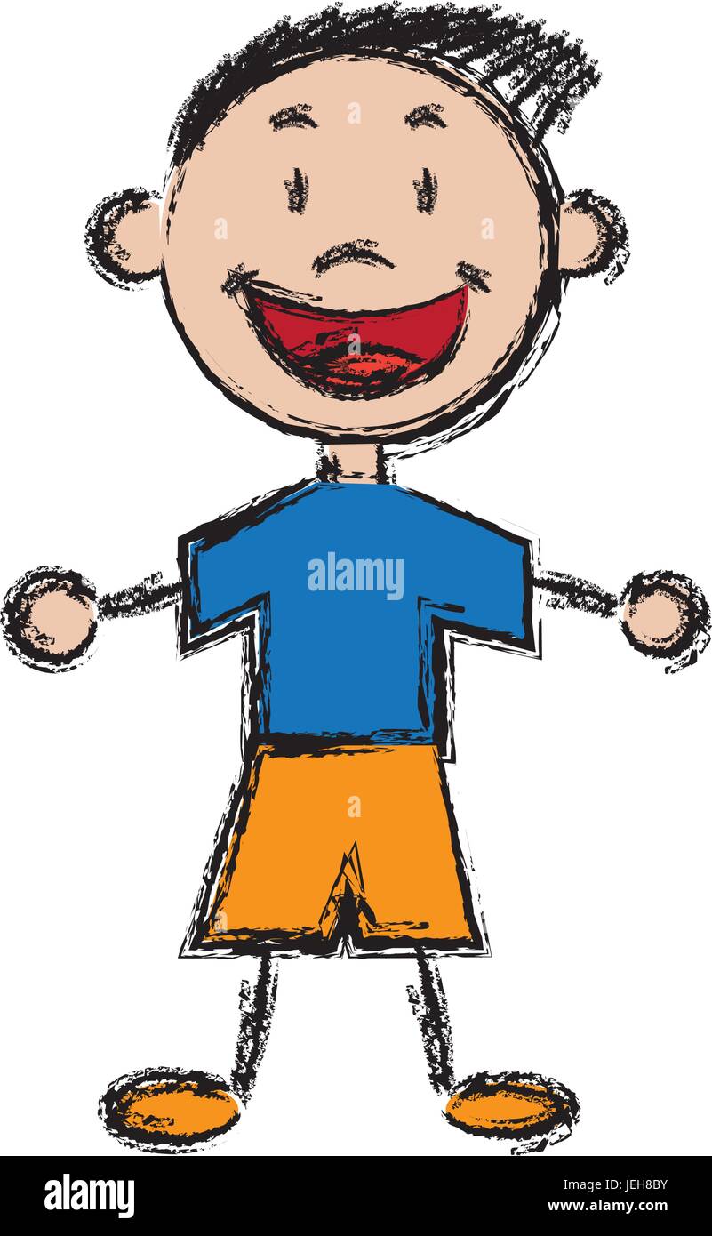 Boy Clip Art Outline