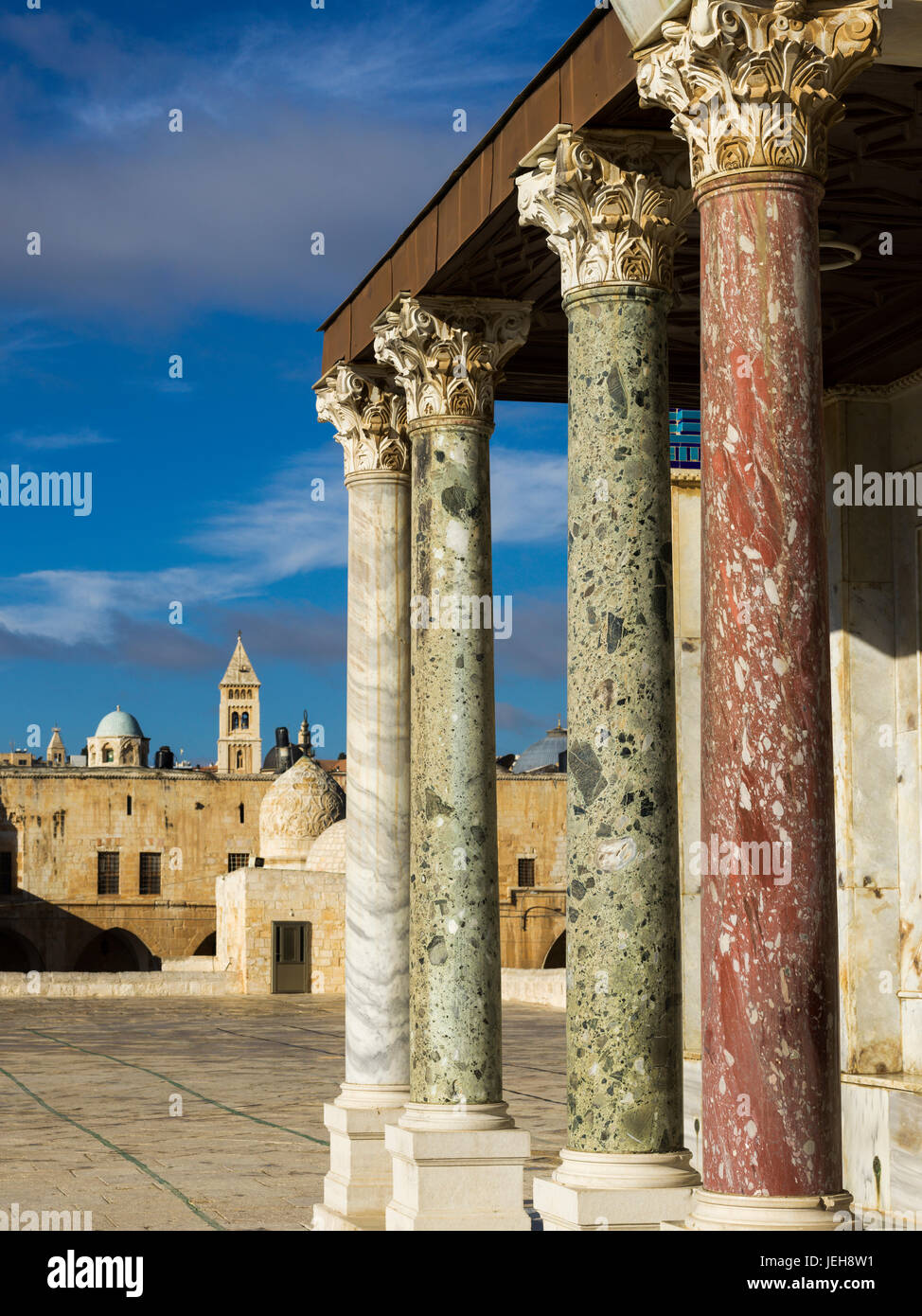 Temple Mount in the Old City of Jerusalem; Jerusalem, Israel Stock ...