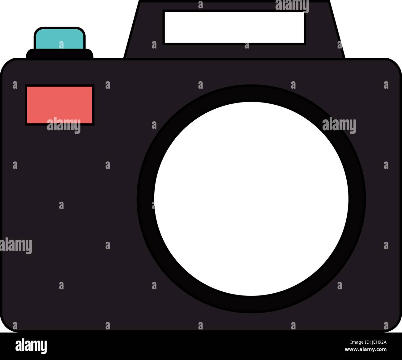 camera vector illustration Stock Vector Image & Art - Alamy