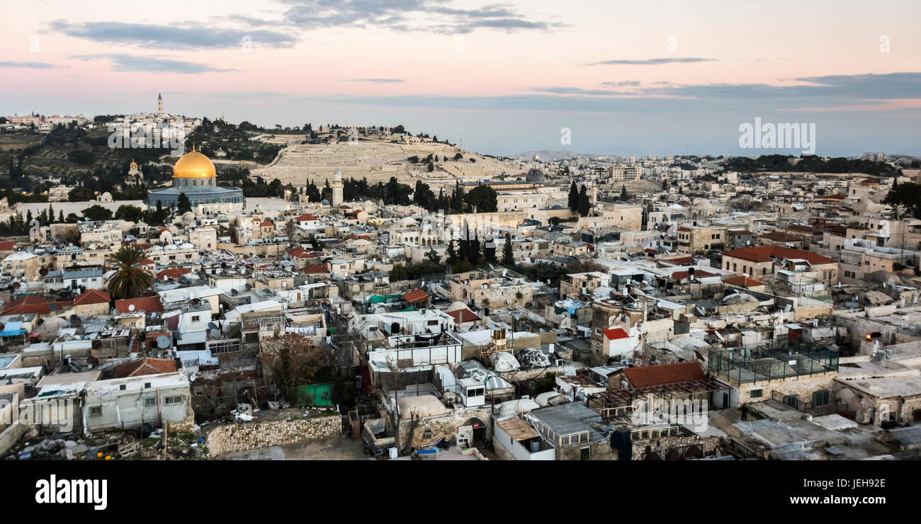 Old city of Jerusalem; Jerusalem, Israel Stock Photo - Alamy