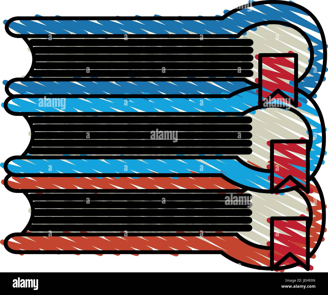 books vector illustration Stock Vector Image & Art - Alamy
