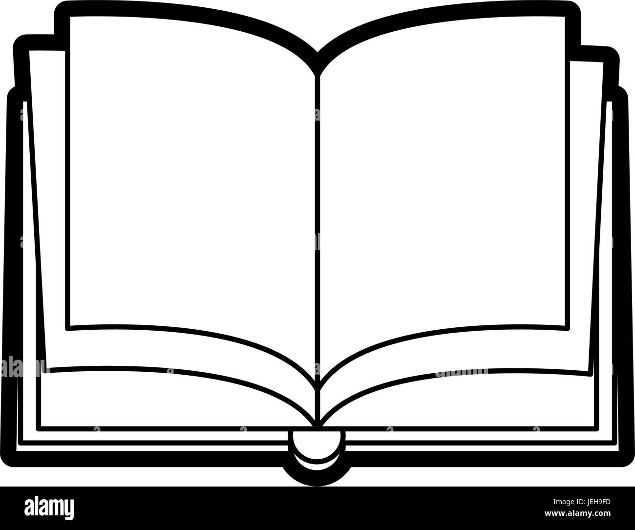 book vector illustration Stock Vector Image & Art - Alamy