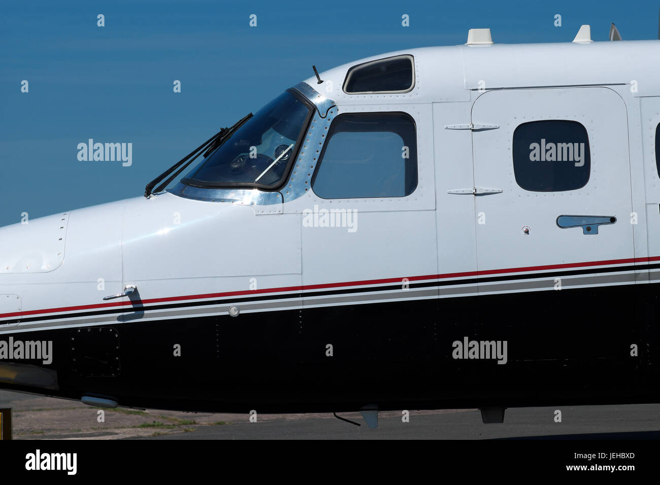 Rockwell Commander 695A executive aircraft Stock Photo
