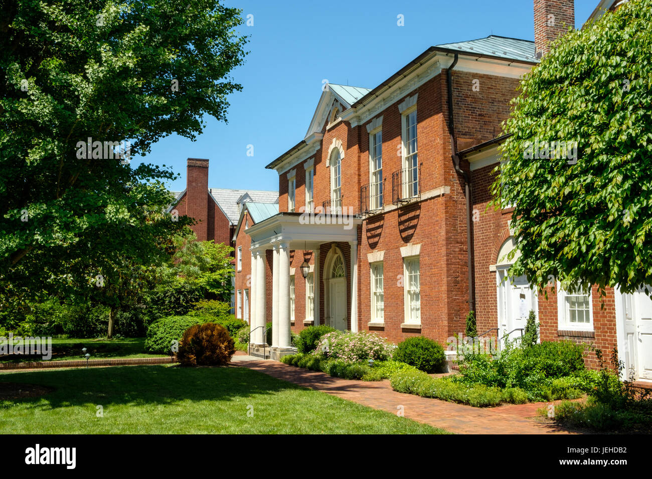 Dumbarton House, 2715 Q Street NW, Washington DC Stock Photo Alamy