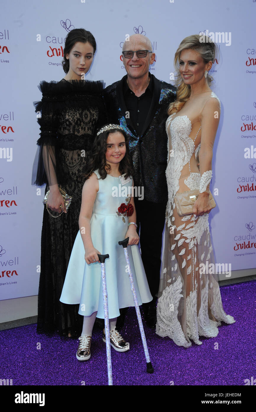 Caudwell Children Butterfly Ball - Arrivals  Featuring: John Caudwell and Modesta Vzesniauskait Where: London, United Kingdom When: 25 May 2017 Credit: WENN.com Stock Photo