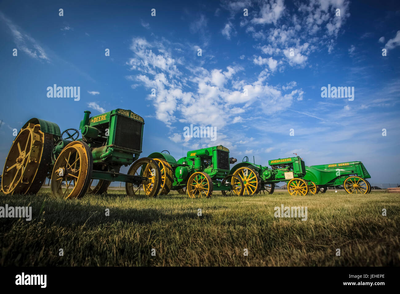 Green tractors hires stock photography and images Alamy