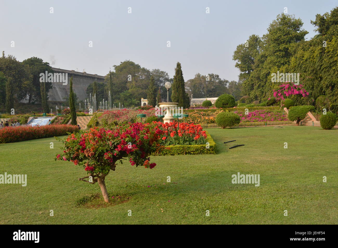 Brindavan Garden Stock Photo
