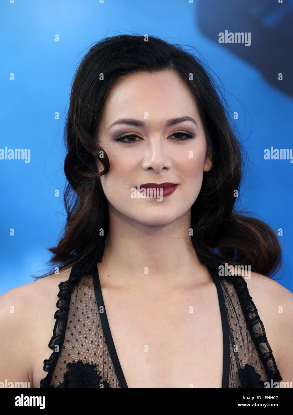 The World Premiere of Warner Bros. Pictures’ epic action adventure “Wonder Woman.”  Featuring: Samantha Jo Where: Hollywood, California, United States When: 25 May 2017 Stock Photo