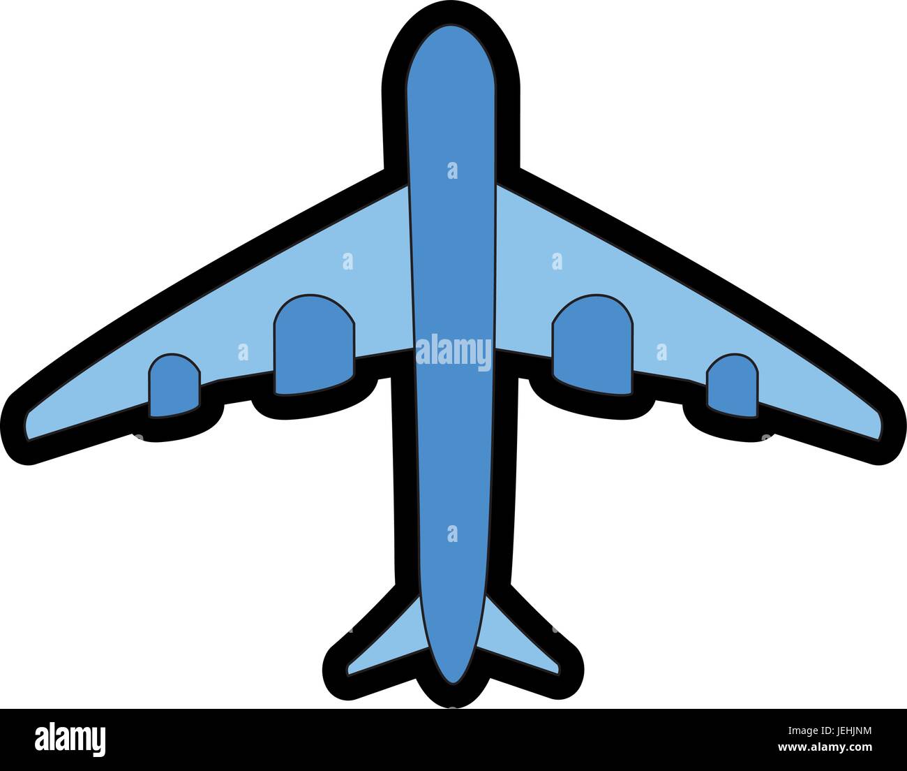 airplane icon over white background vector illustration Stock Vector ...