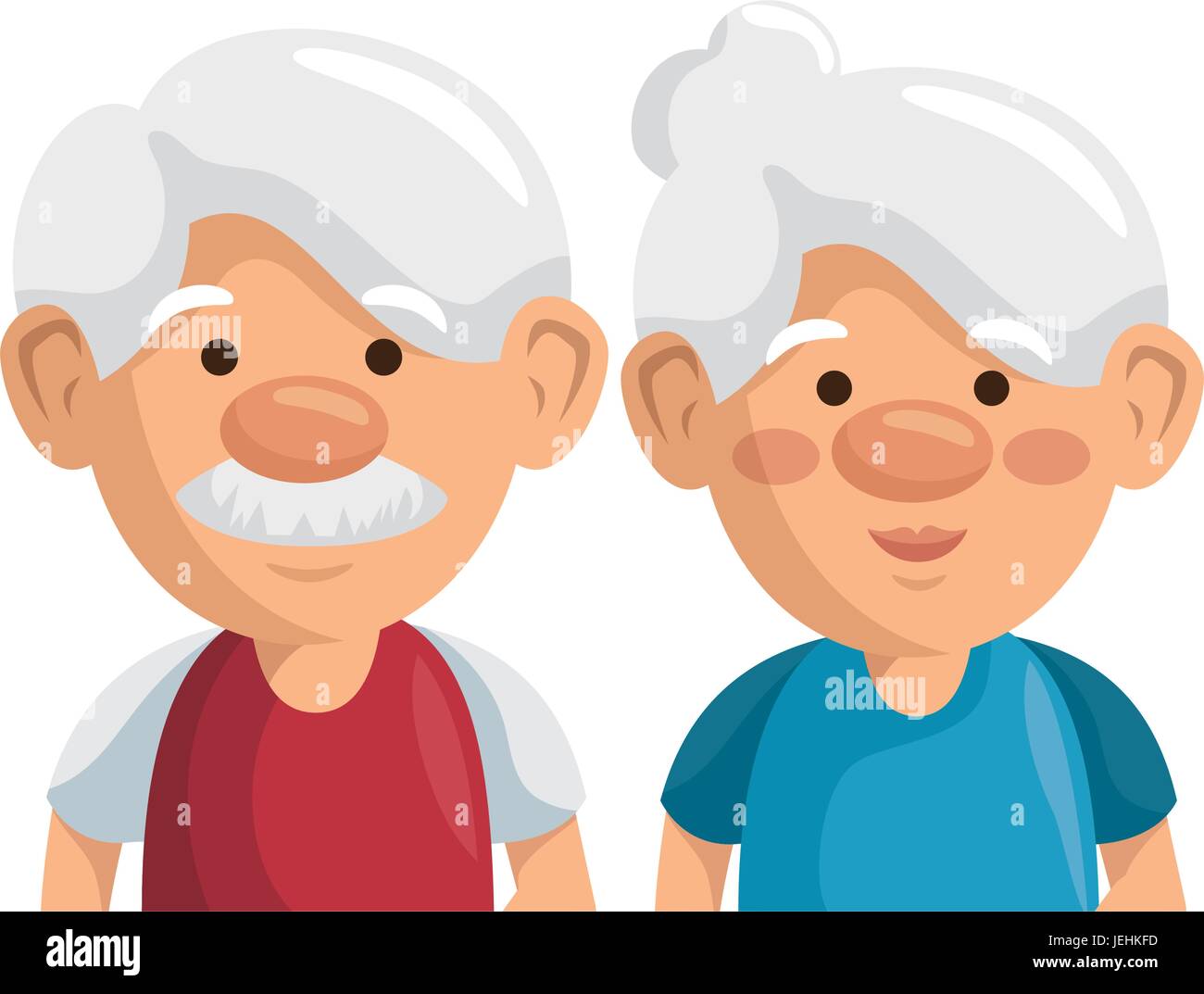 cartoon grandparents design Stock Vector Image & Art - Alamy
