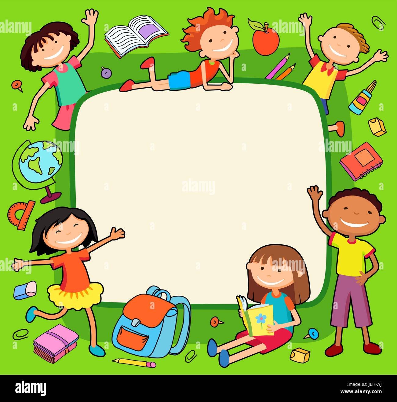 classroom background illustartion vector Stock Vector Image & Art - Alamy