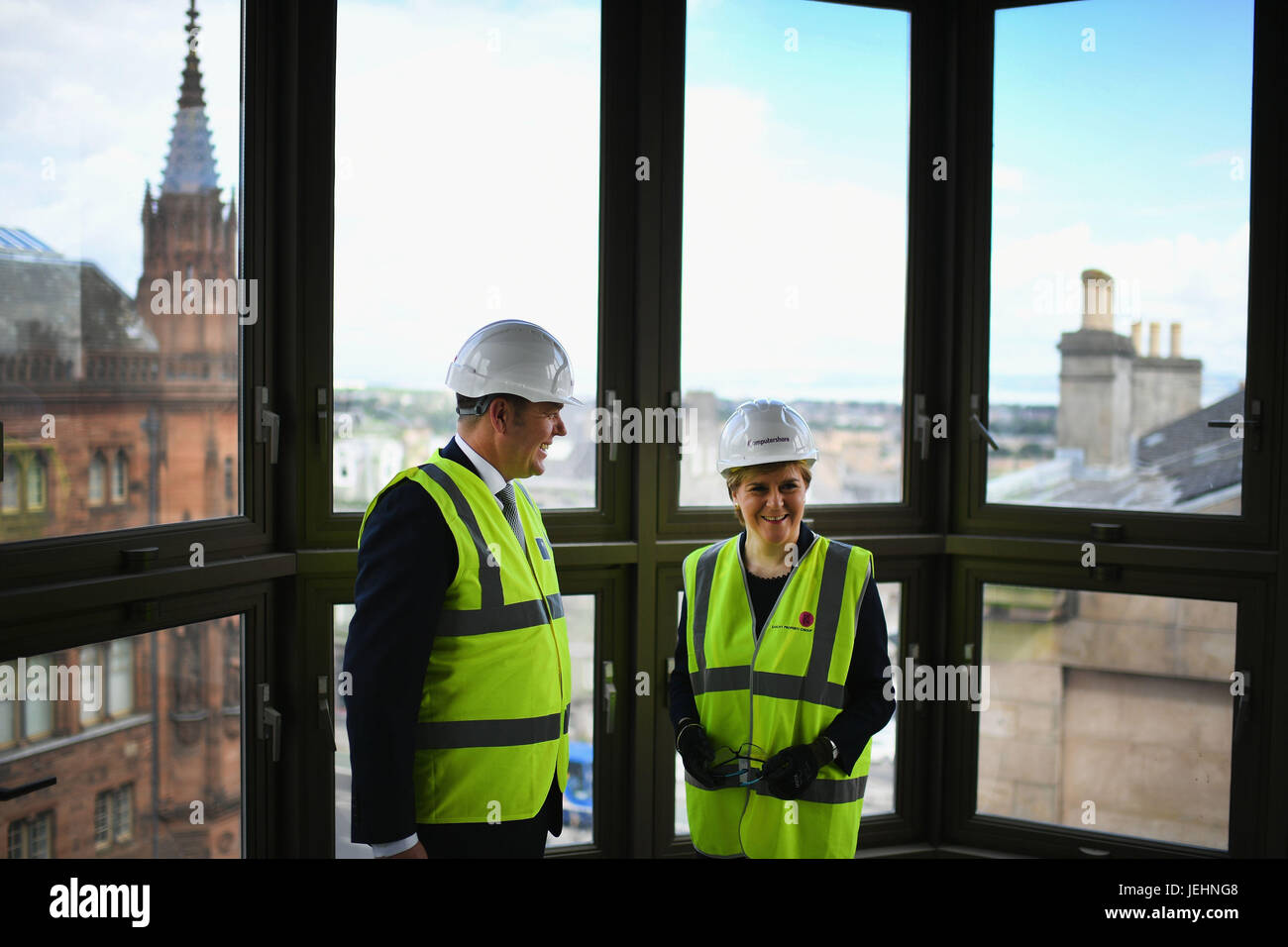 President and global CEO of Computershare, Stuart Irving shows First