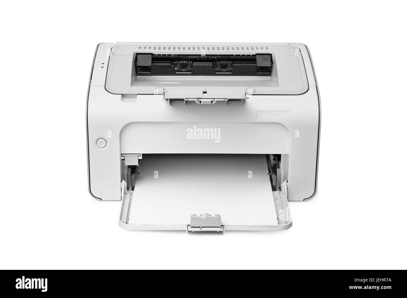 laser printer isolated on a white background Stock Photo