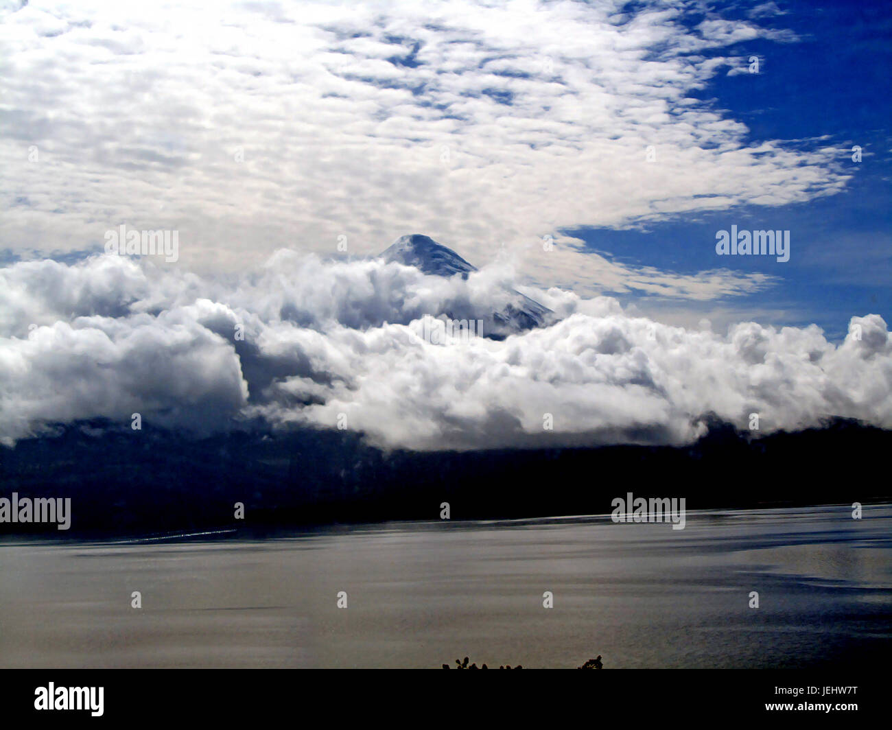 Osorno volcano near Puerto Montt, Chile on 3/16/14 Stock Photo - Alamy