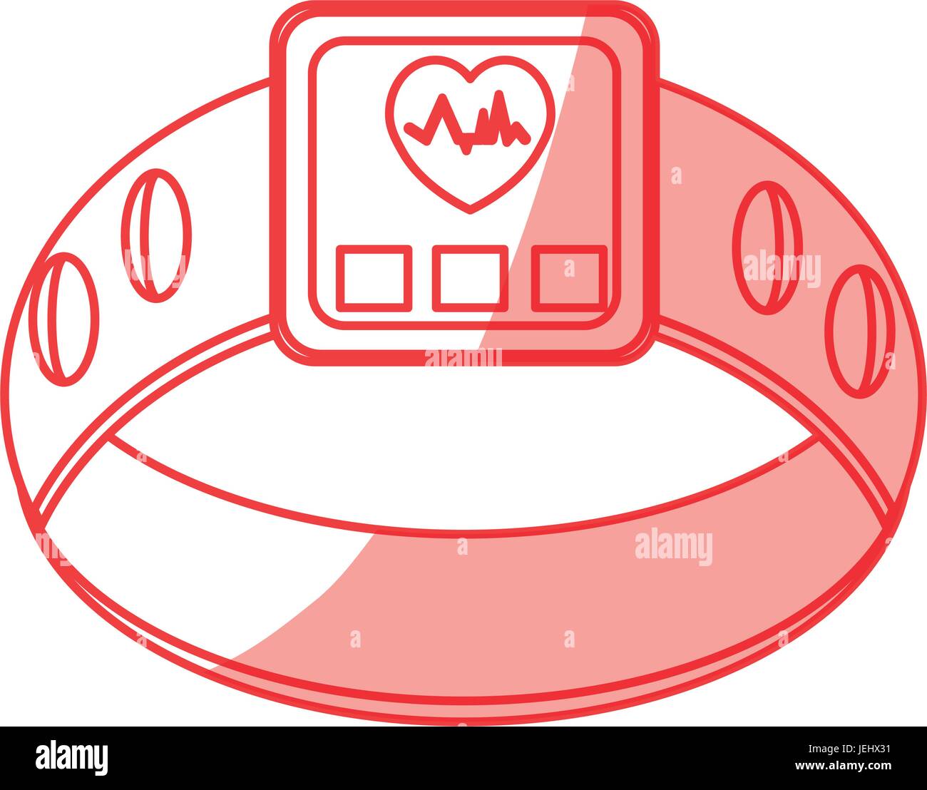 Heart rate clock Stock Vector Image & Art Alamy