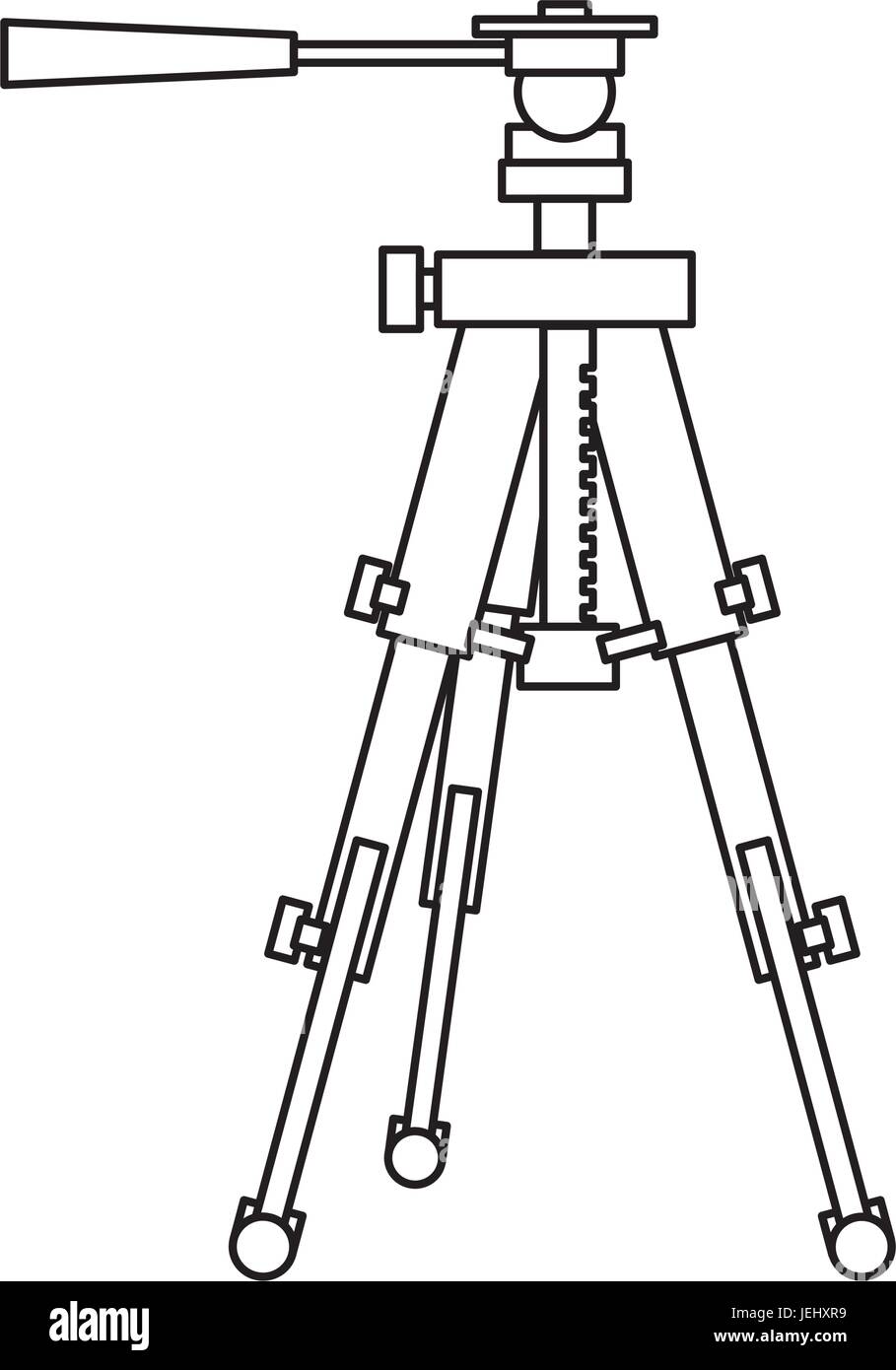 Tripod pictures Stock Vector Images - Alamy