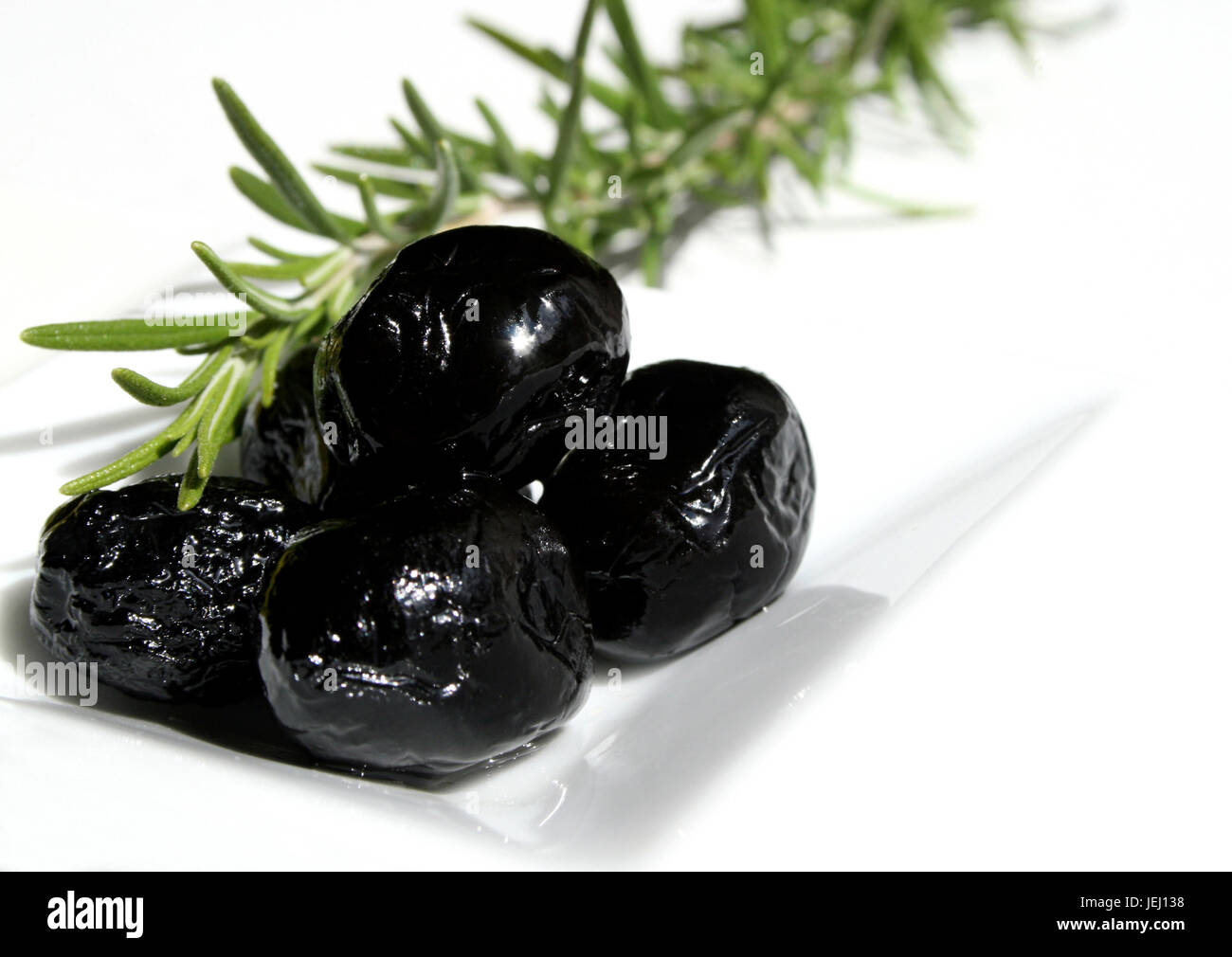 Schwarze Oliven Stock Photo Alamy