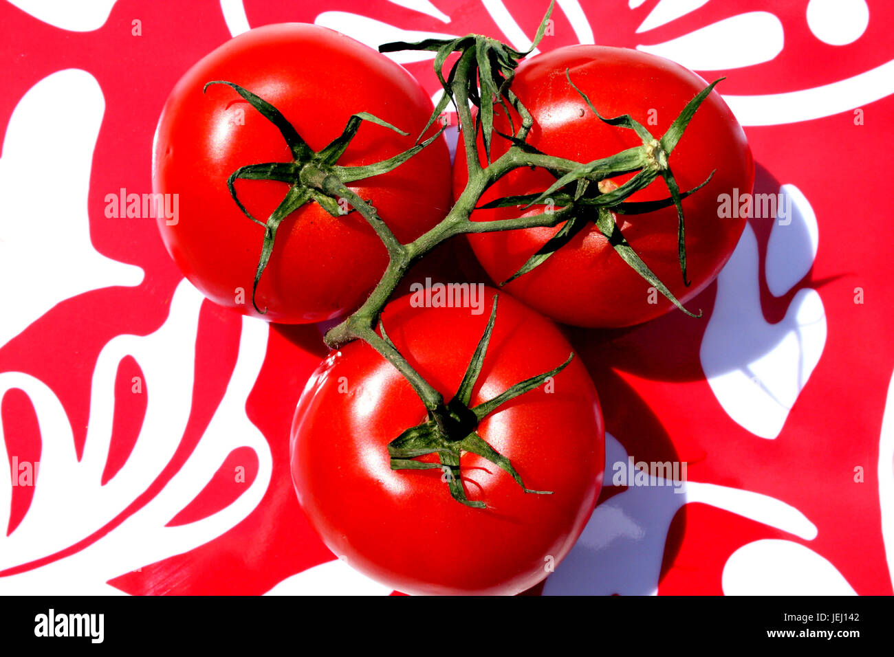 Peppige Tomaten Stock Photo