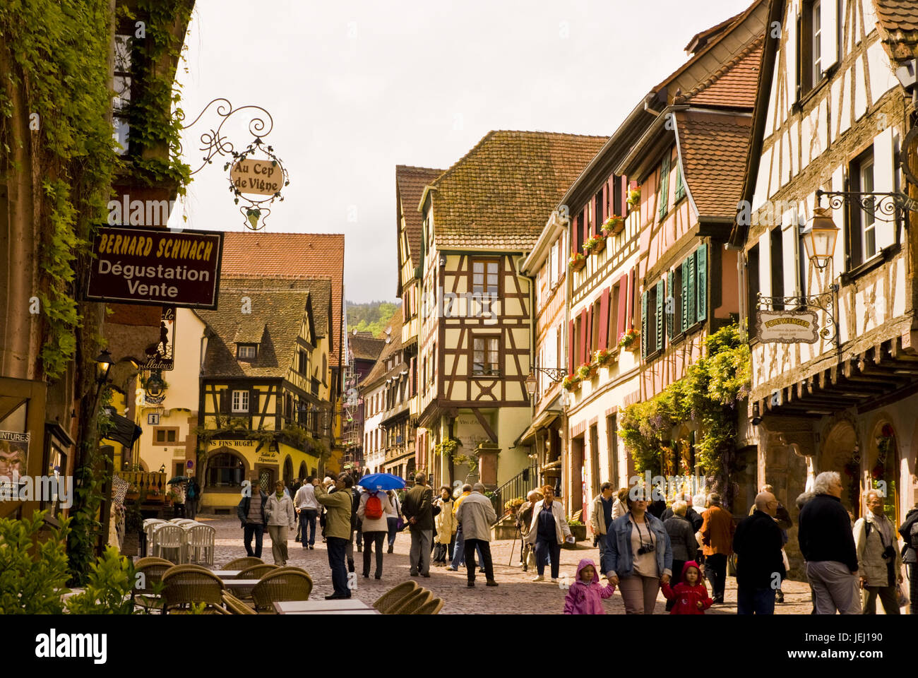 Riquewihr, France, Alsace, europe Stock Photo