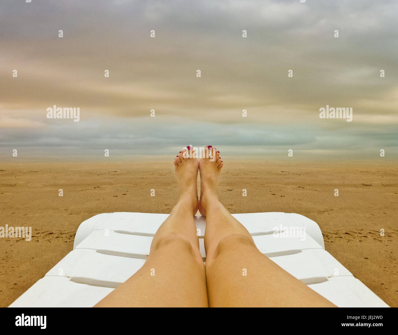 Dont Worry About the Future Stock Photo