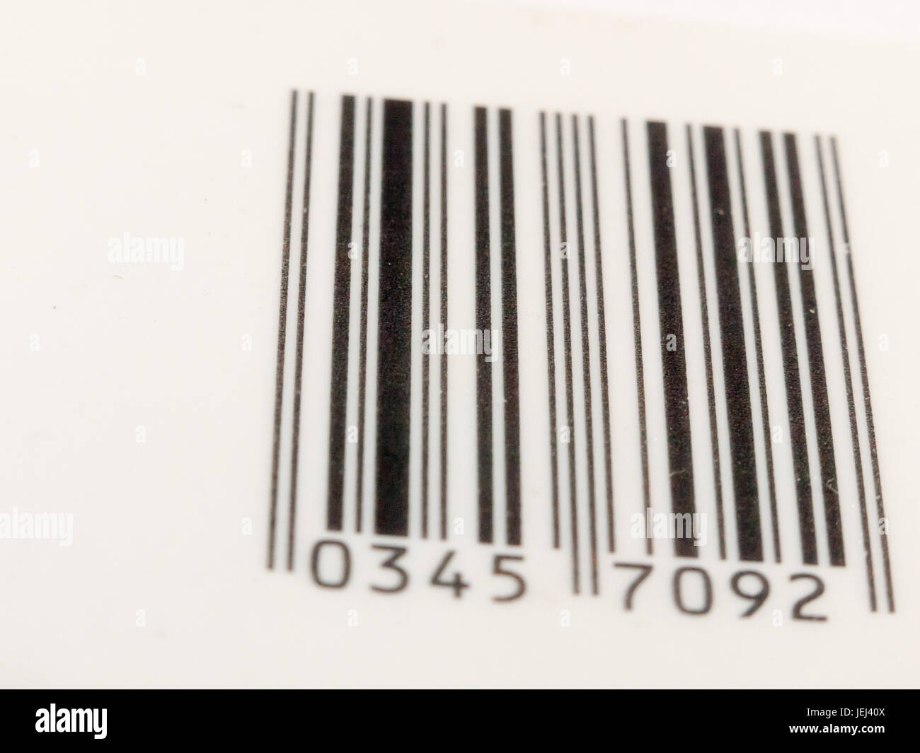 a close up black and white barcode Stock Photo - Alamy