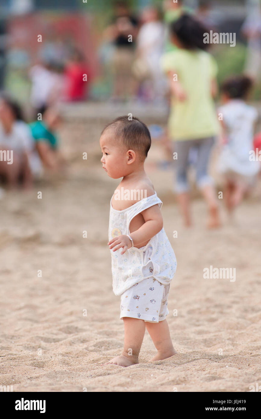 Beijing July 6 15 Chinese Toddler On A Beach In Niantan Park For Decades Most Urban Chinese Families Could Have Only One Child Stock Photo Alamy Beijing July 6 15 Chinese Toddler On A Beach In Niantan Park For Decades Most Urban Chinese Families Could Have Only One Child Stock Photo Alamy