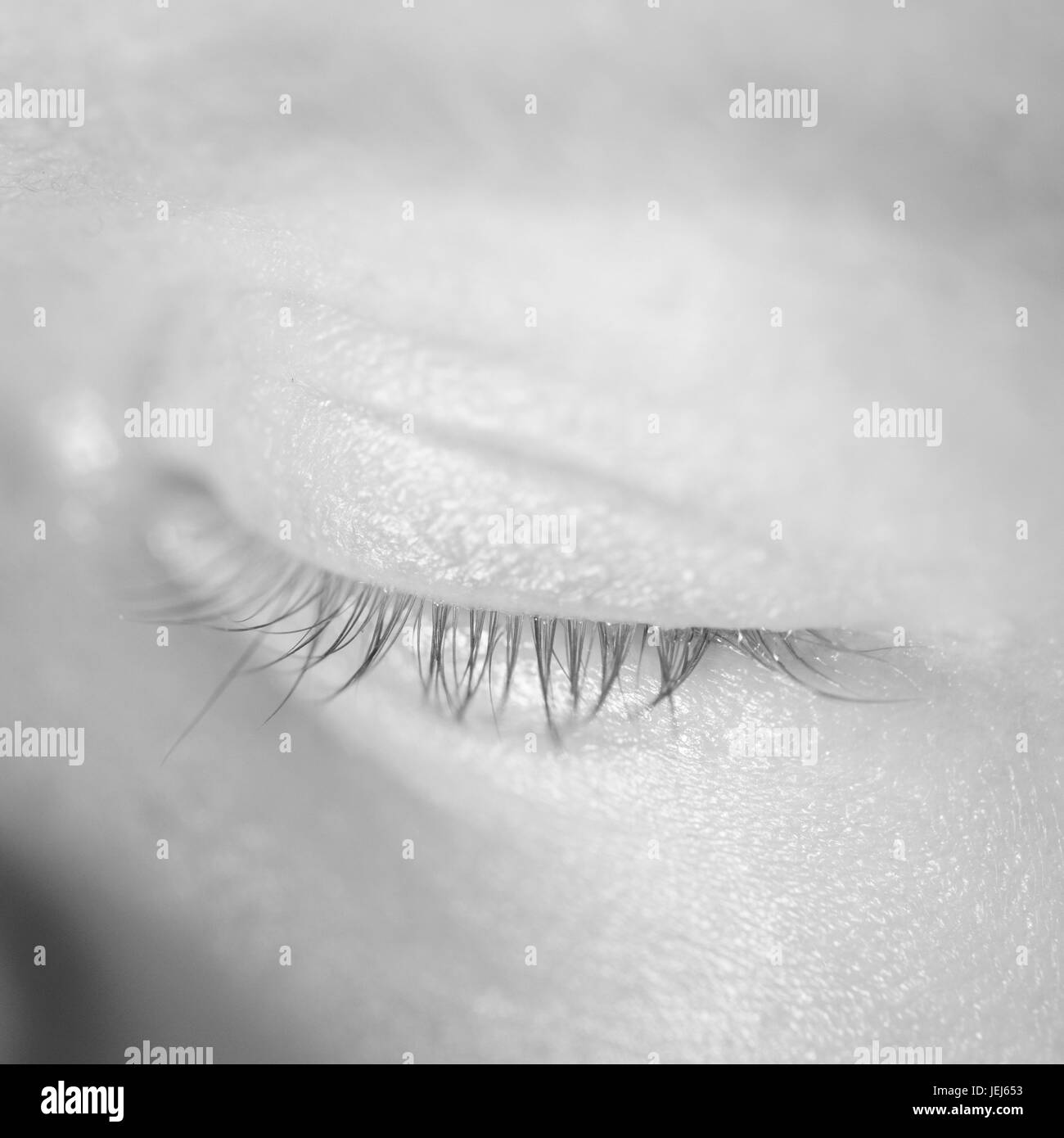 Babys eye Black and White Stock Photos & Images Alamy