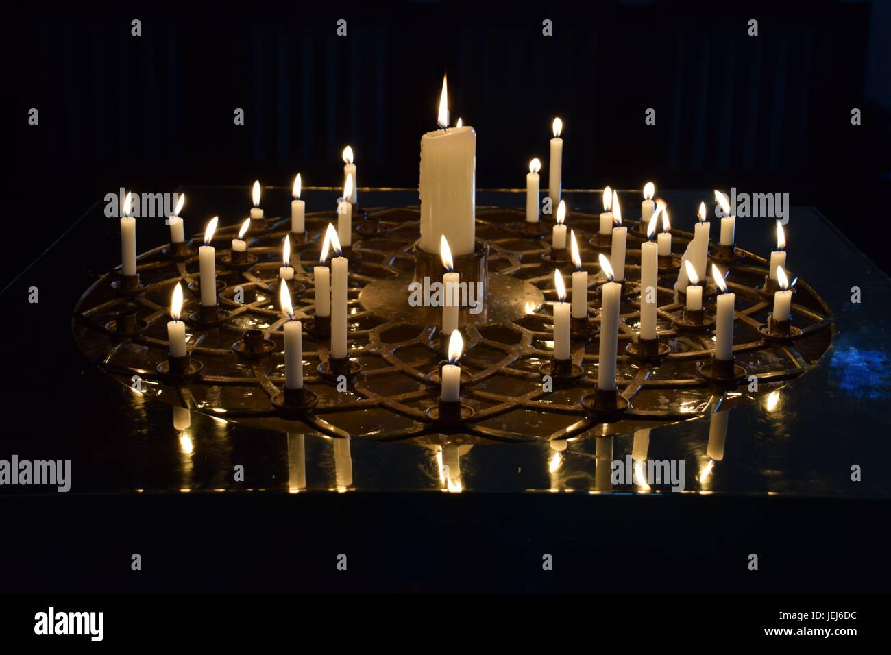 Big candles in the church hires stock photography and images Alamy