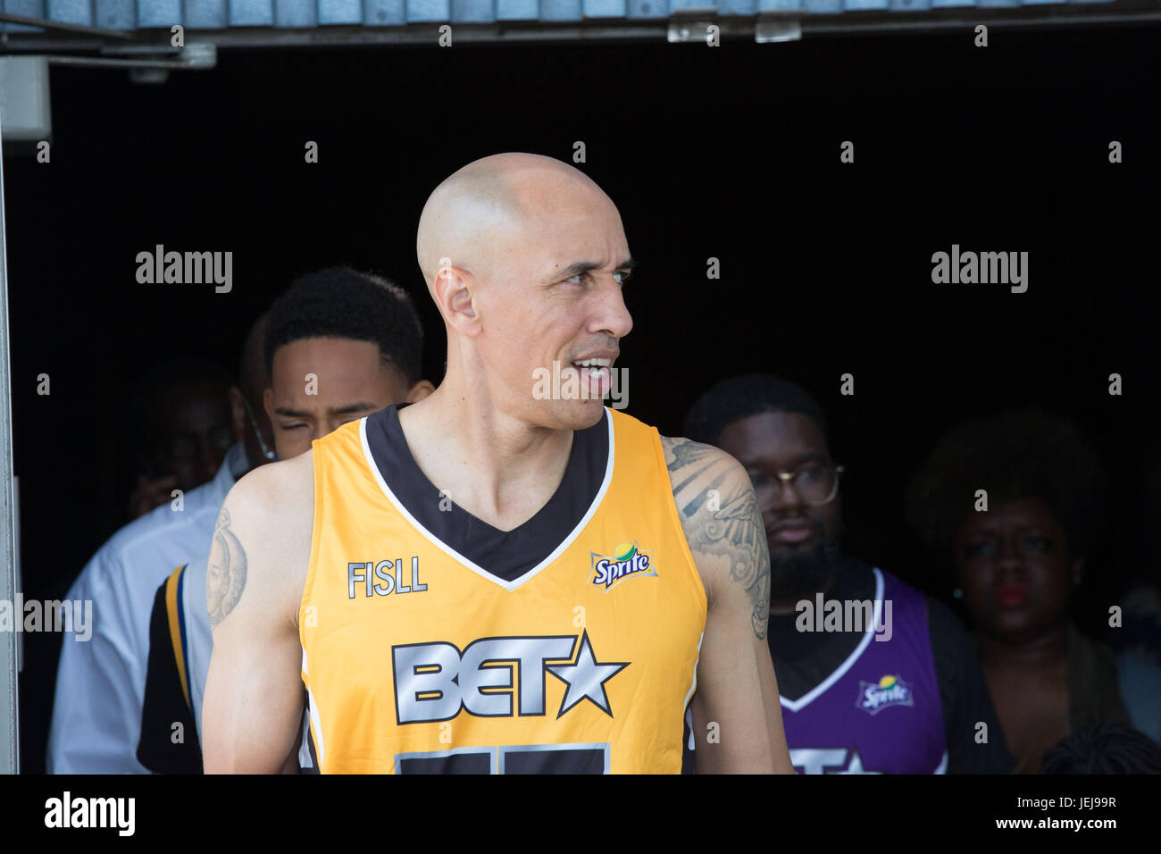 Los Angeles,USA. 24th June,2017. Doug Christie Celebrity Basketball Game,presented by Sprite State Farm,during 2017 BET Experience,at Los Angeles Convention Center June 24,2017 Los Angeles,California. Stock Photo