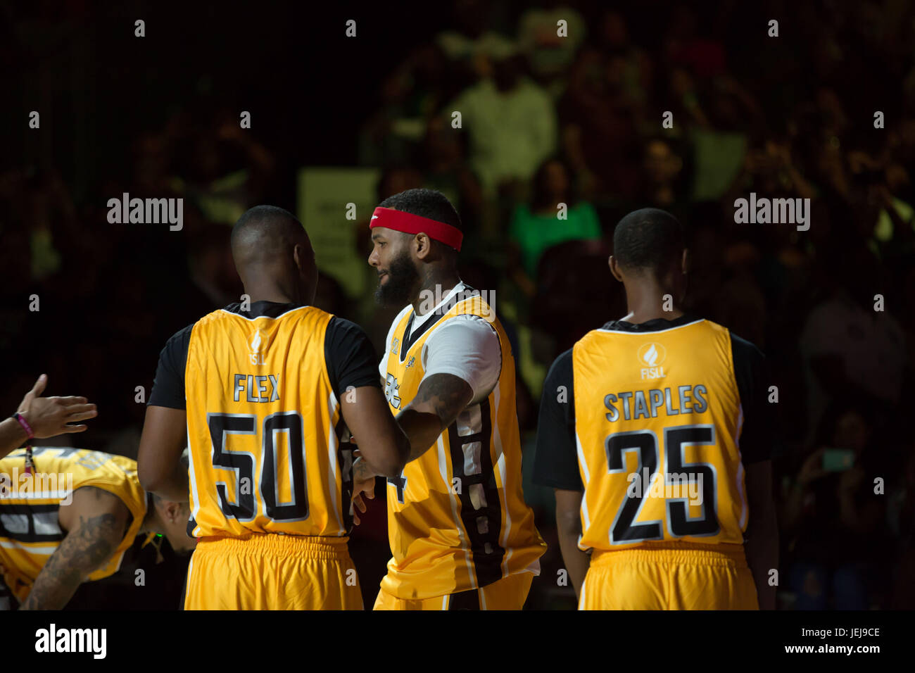 Los Angeles,USA. 24th June,2017. Game Celebrity Basketball Game,presented by Sprite State Farm,during 2017 BET Experience,at Los Angeles Convention Center June 24,2017 Los Angeles,California. Stock Photo