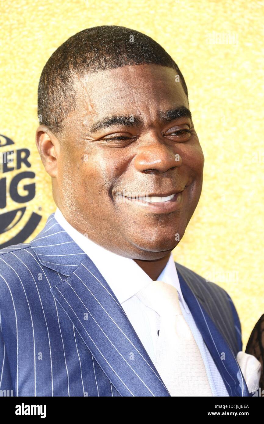 New York, NY, USA. 25th June, 2017. Tracy Morgan at arrivals for Spike TV's One Night Only: Alec Baldwin, The Apollo Theater, New York, NY June 25, 2017. Credit: John Nacion/Everett Collection/Alamy Live News Stock Photo
